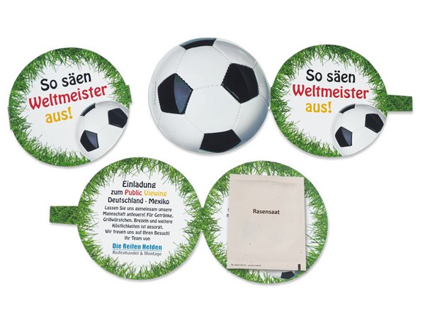 PlantCard Fußball - Samenkarte