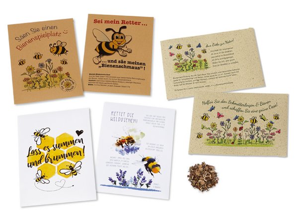 "Wünsch-dir-was" Samentüte mit loser Saat