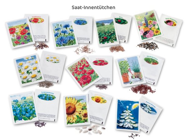 "Wünsch-dir-was" Tüte mit Samentütchen